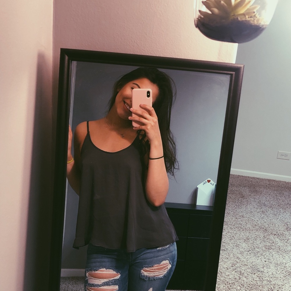 Grey blouse